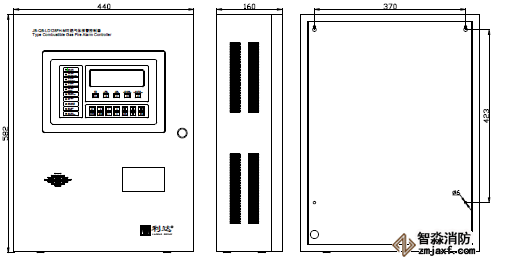 JB-QB-LD128FH-M可燃?xì)怏w報(bào)警控制器