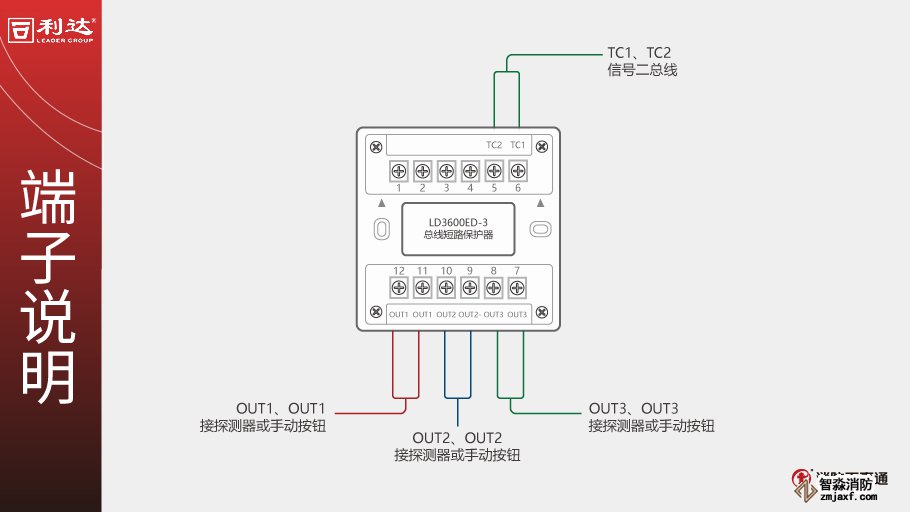 LD3600ED-3模塊端子說明